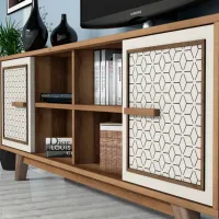 Seturi zona TV Trendy Ayla 56.2 cm x 35 cm x 160 cm / Brown photo 4