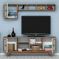 Seturi zona TV Trendy Ayla 56.2 cm x 35 cm x 160 cm / Brown photo 5