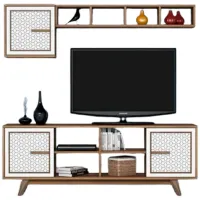 Комплекты ТВ-зона Trendy Ayla 56.2 см x 35 см x 160 см / Коричневый