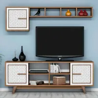 Seturi zona TV Trendy Ayla 56.2 cm x 35 cm x 160 cm / Brown photo 2