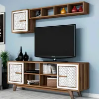 Seturi zona TV Trendy Ayla 56.2 cm x 35 cm x 160 cm / Brown photo 4