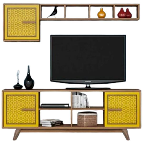 Seturi zona TV Trendy Ayla 56.2 cm x 35 cm x 160 cm / Brown photo 1