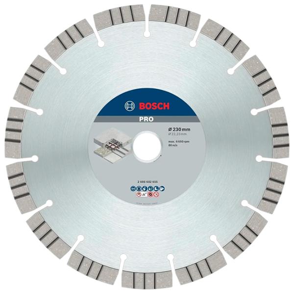 Алмазный отрезной диск Bosch 2608602655  photo 1