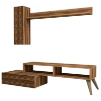 Комплекты ТВ-зона Trendy Planeta  37.8 см x 37.2 см x 150 см / Коричневый