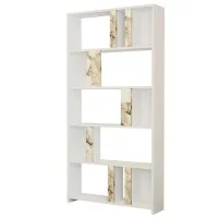 Etajeră Trendy Lima 180 x 90 x 20 cm / PAL / White