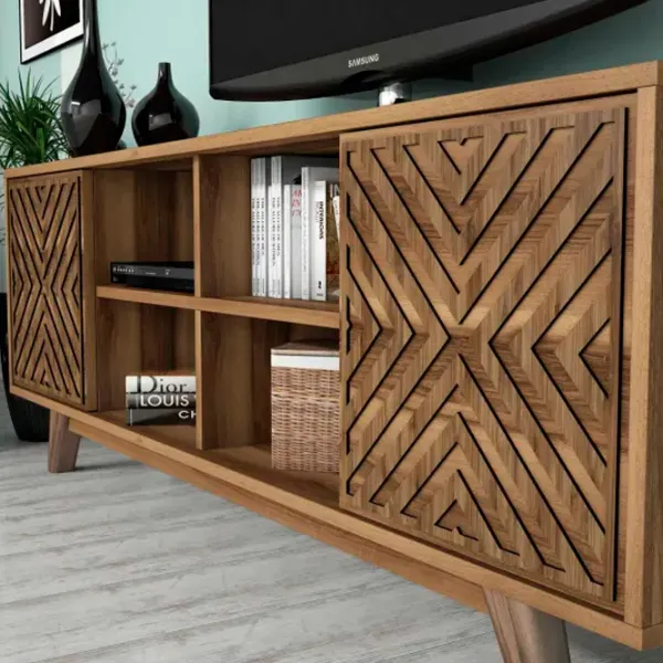 Комплекты ТВ-зона Trendy Inci 56.2 см x 35 см x 160 см / Коричневый photo 5