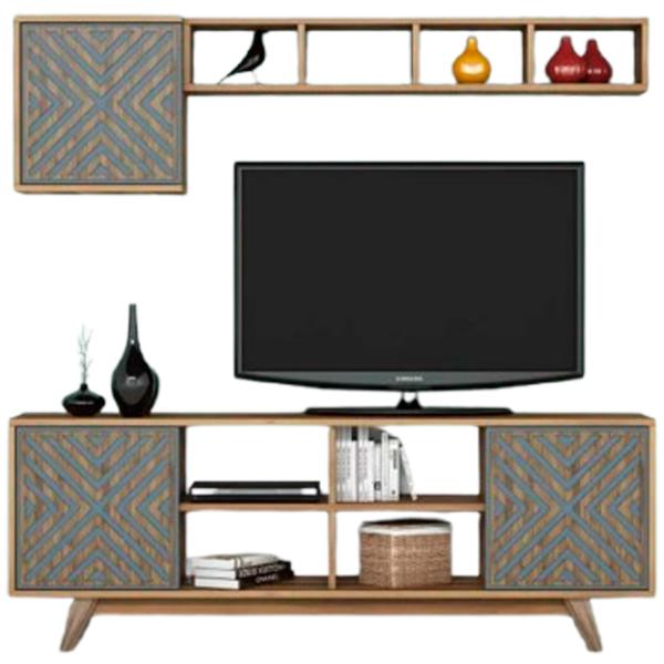 Seturi zona TV Trendy Inci 56.2 cm x 35 cm x 160 cm / Brown photo 1