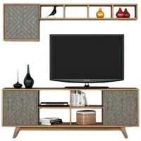 Seturi zona TV Trendy Inci 56.2 cm x 35 cm x 160 cm / Brown