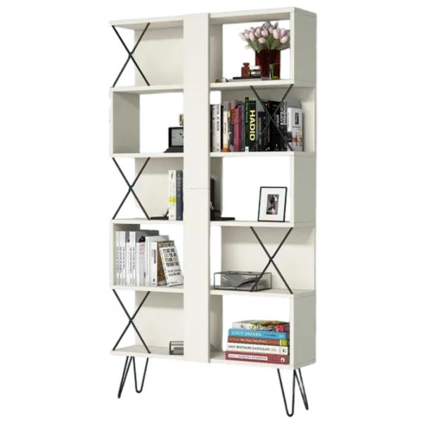 Etajeră Trendy Extra 167.3 x 90 x 22 cm / PAL / White photo 1