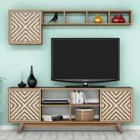 Комплекты ТВ-зона Trendy Inci 56.2 см x 35 см x 160 см / Коричневый photo 2