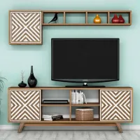 Seturi zona TV Trendy Inci 56.2 cm x 35 cm x 160 cm / Brown photo 2