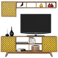 Seturi zona TV Trendy Inci 56.2 cm x 35 cm x 160 cm / Brown