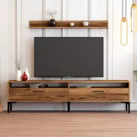 Комплекты ТВ-зона Trendy Istanbul 47 см x 35 см x 180 см / Коричневый photo 2