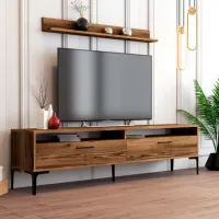 Комплекты ТВ-зона Trendy Istanbul 47 см x 35 см x 180 см / Коричневый photo 3