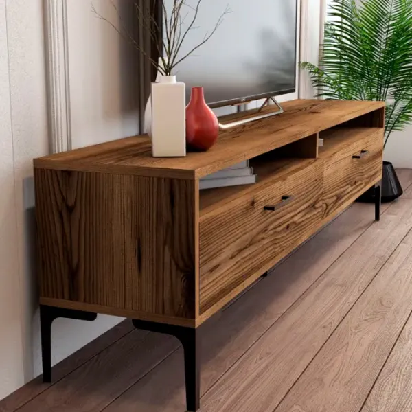 Seturi zona TV Trendy Istanbul 47 cm x 35 cm x 180 cm / Brown photo 4