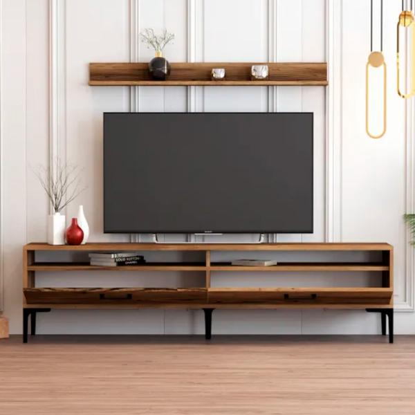 Seturi zona TV Trendy Istanbul 47 cm x 35 cm x 180 cm / Brown photo 5