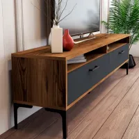 Seturi zona TV Trendy Istanbul 47 cm x 35 cm x 180 cm / Brown photo 5