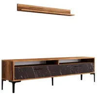Комплекты ТВ-зона Trendy Istanbul 47 см x 35 см x 180 см / Коричневый
