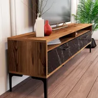 Seturi zona TV Trendy Istanbul 47 cm x 35 cm x 180 cm / Brown photo 5