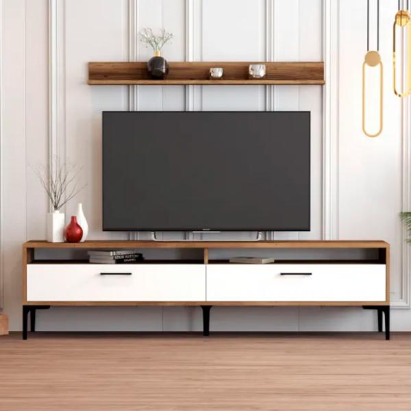 Seturi zona TV Trendy Istanbul 47 cm x 35 cm x 180 cm / Brown photo 2
