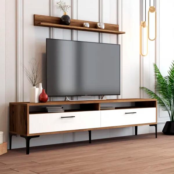 Seturi zona TV Trendy Istanbul 47 cm x 35 cm x 180 cm / Brown photo 3