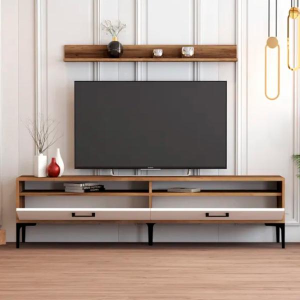 Seturi zona TV Trendy Istanbul 47 cm x 35 cm x 180 cm / Brown photo 4