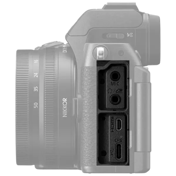 Cameră foto Nikon Z50II + NIKKOR Z DX 16‑50mm f/3.5‑6.3 VR Body CMOS/ Black photo 9