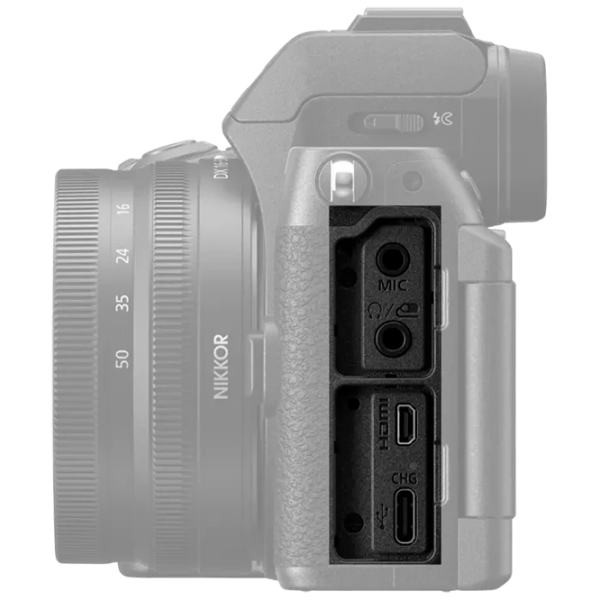 Cameră foto Nikon Z50II + NIKKOR Z DX 16‑50mm f/3.5‑6.3 VR Body CMOS/ Black photo 9