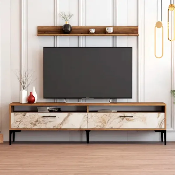 Комплекты ТВ-зона Trendy Istanbul 47 см x 35 см x 180 см / Коричневый photo 2