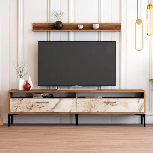 Комплекты ТВ-зона Trendy Istanbul 47 см x 35 см x 180 см / Коричневый photo 2