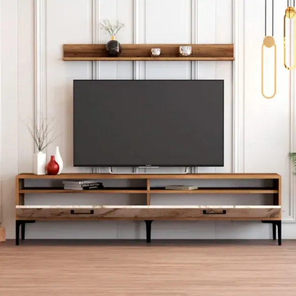 Комплекты ТВ-зона Trendy Istanbul 47 см x 35 см x 180 см / Коричневый photo 4