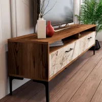 Seturi zona TV Trendy Istanbul 47 cm x 35 cm x 180 cm / Brown photo 5