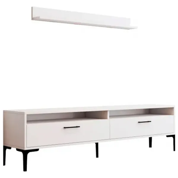 Seturi zona TV Trendy Istanbul 47 cm x 35 cm x 180 cm / White photo 1