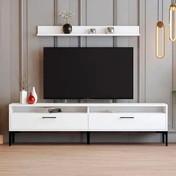 Seturi zona TV Trendy Istanbul 47 cm x 35 cm x 180 cm / White photo 2