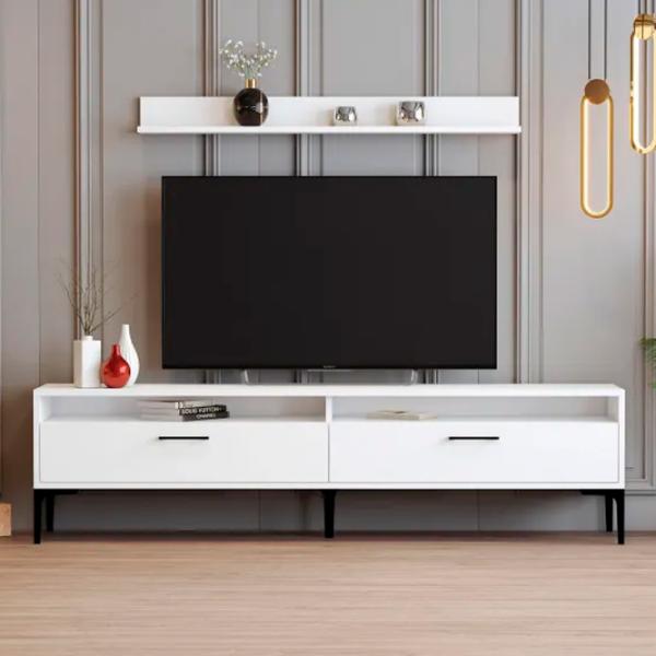 Seturi zona TV Trendy Istanbul 47 cm x 35 cm x 180 cm / White photo 2