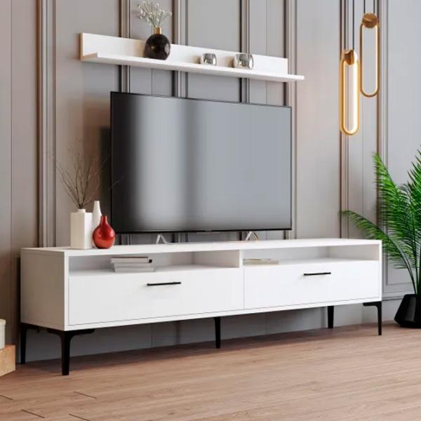 Seturi zona TV Trendy Istanbul 47 cm x 35 cm x 180 cm / White photo 3