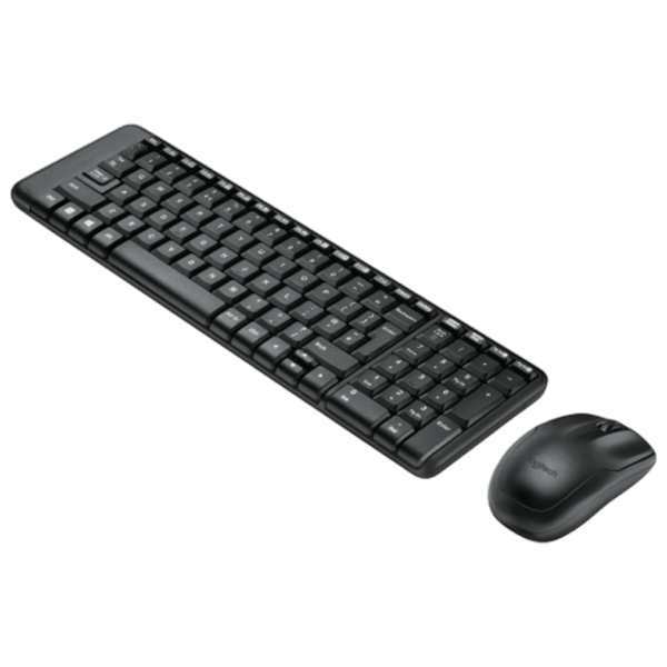 Клавиатура и Мышь Logitech Desktop MK220 Беспроводные / Черный photo 2