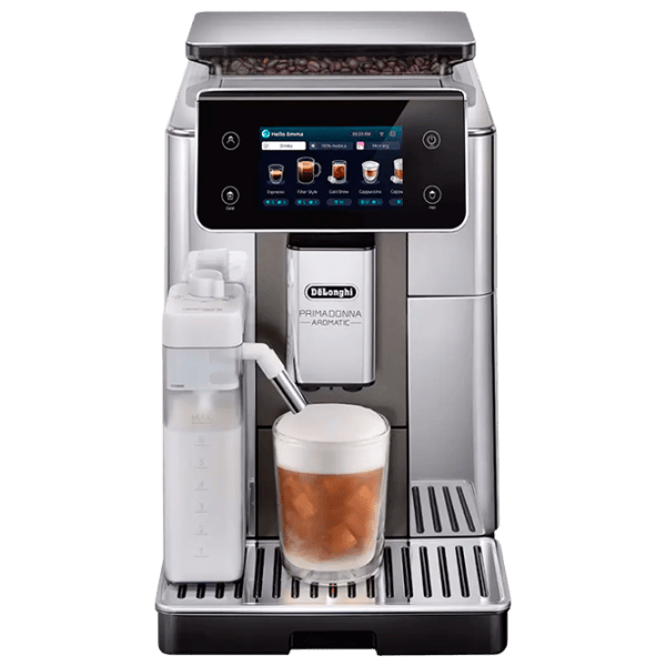 Кофемашина DeLonghi PrimaDonna Aromatic  / 2.2 л / Серебряный photo 1