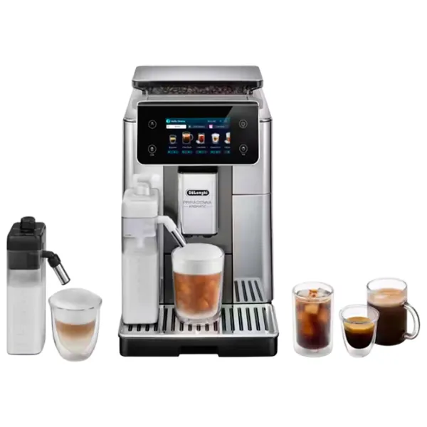 Кофемашина DeLonghi PrimaDonna Aromatic  / 2.2 л / Серебряный photo 2