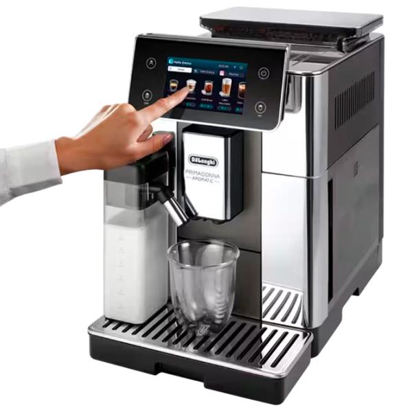 Кофемашина DeLonghi PrimaDonna Aromatic  / 2.2 л / Серебряный photo 3