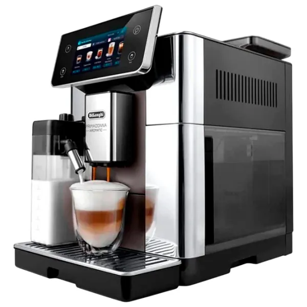 Кофемашина DeLonghi PrimaDonna Aromatic  / 2.2 л / Серебряный photo 4