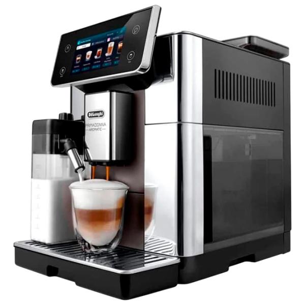 Кофемашина DeLonghi PrimaDonna Aromatic  / 2.2 л / Серебряный photo 4