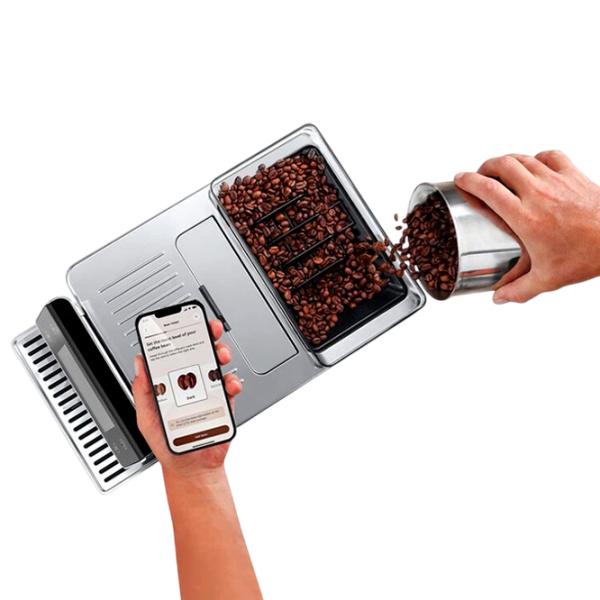 Кофемашина DeLonghi PrimaDonna Aromatic  / 2.2 л / Серебряный photo 8