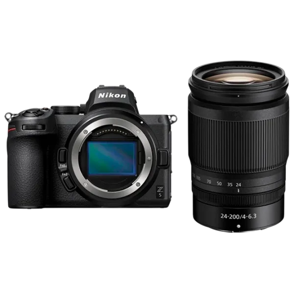 Cameră foto Nikon Z5II Kit 24-200 Kit CMOS/ Black photo 2