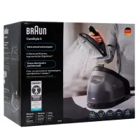 Утюг Braun IS3257BK С парогенератором / 2200 Вт / Черный photo 11
