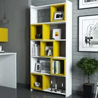 Etajeră Trendy Box 170 x 80 x 22 cm / PAL / White photo 3