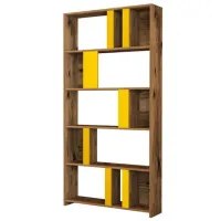 Etajeră Trendy Lima 180 x 90 x 20 cm / PAL / Walnut