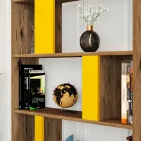 Etajeră Trendy Lima 180 x 90 x 20 cm / PAL / Walnut photo 3