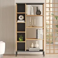 Стеллаж Trendy RL3-AA 133.6 x 72 x 25.5см cm / ЛДСП / Graphite photo 2