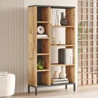 Стеллаж Trendy RL3-AA 133.6 x 72 x 25.5см cm / ЛДСП / Graphite photo 3
